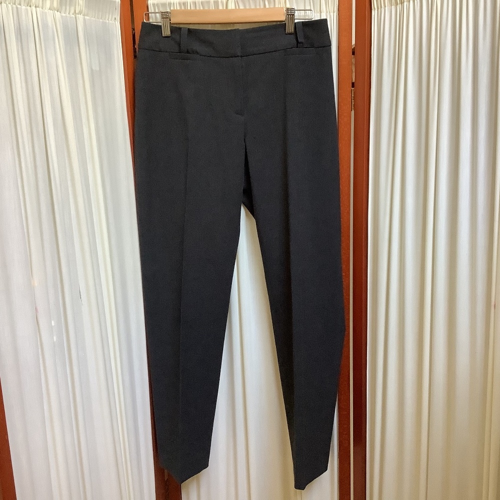 CAbi #196 Cigarette Pant Charcoal Gray Size 6